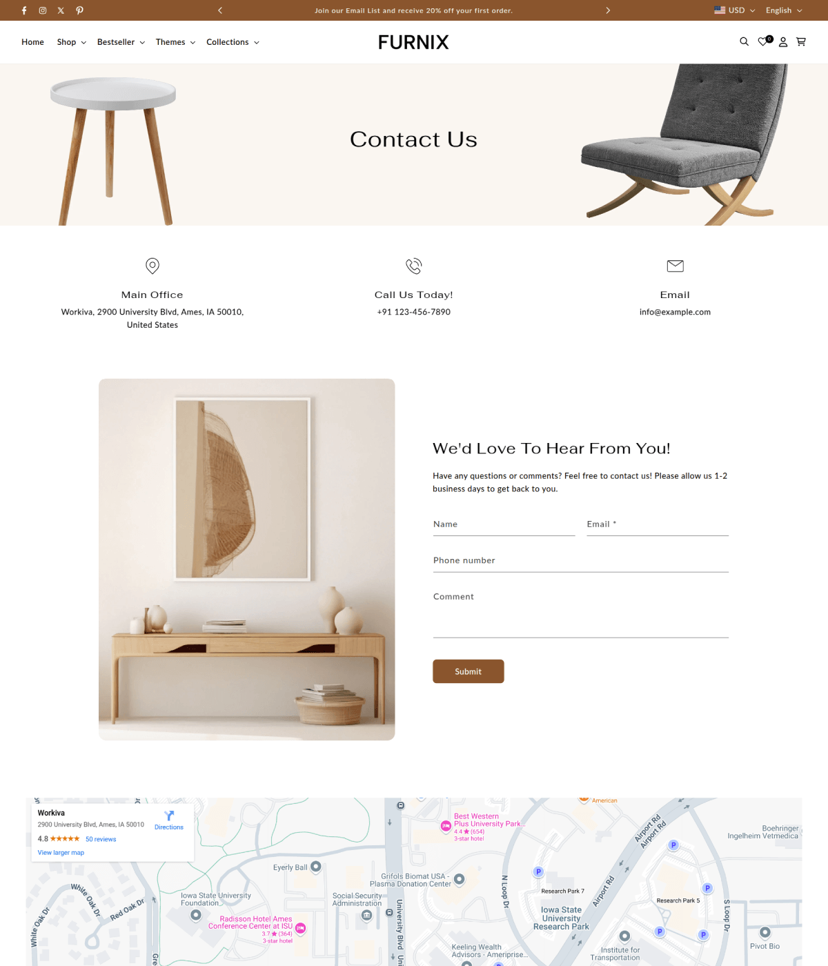 layout image